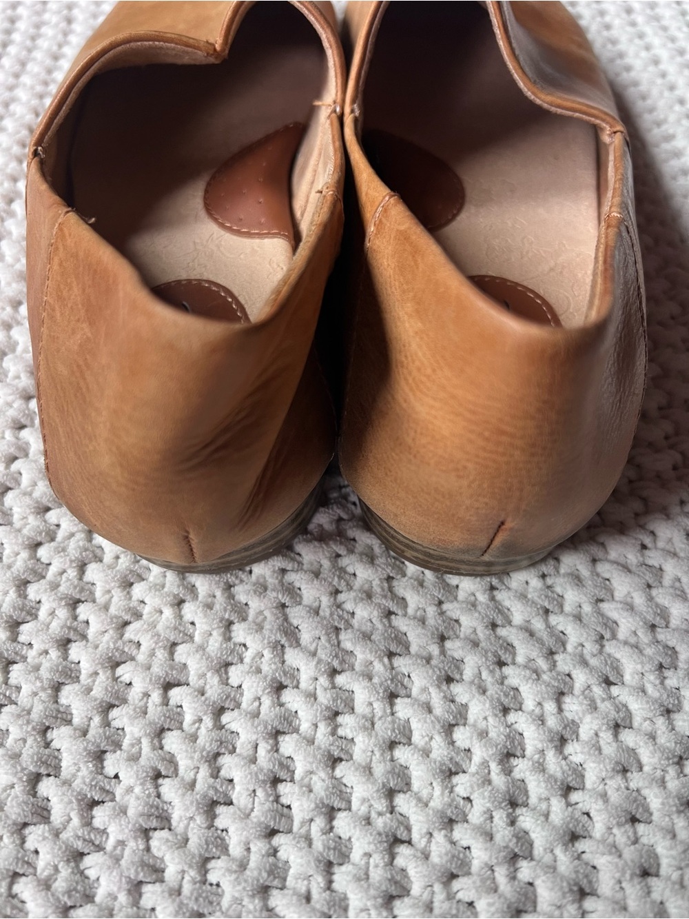 b.o.c. Leather Casual Loafer Cottagecore Earthy Office Minimalist Work Size 8.5 - Picture 5 of 8